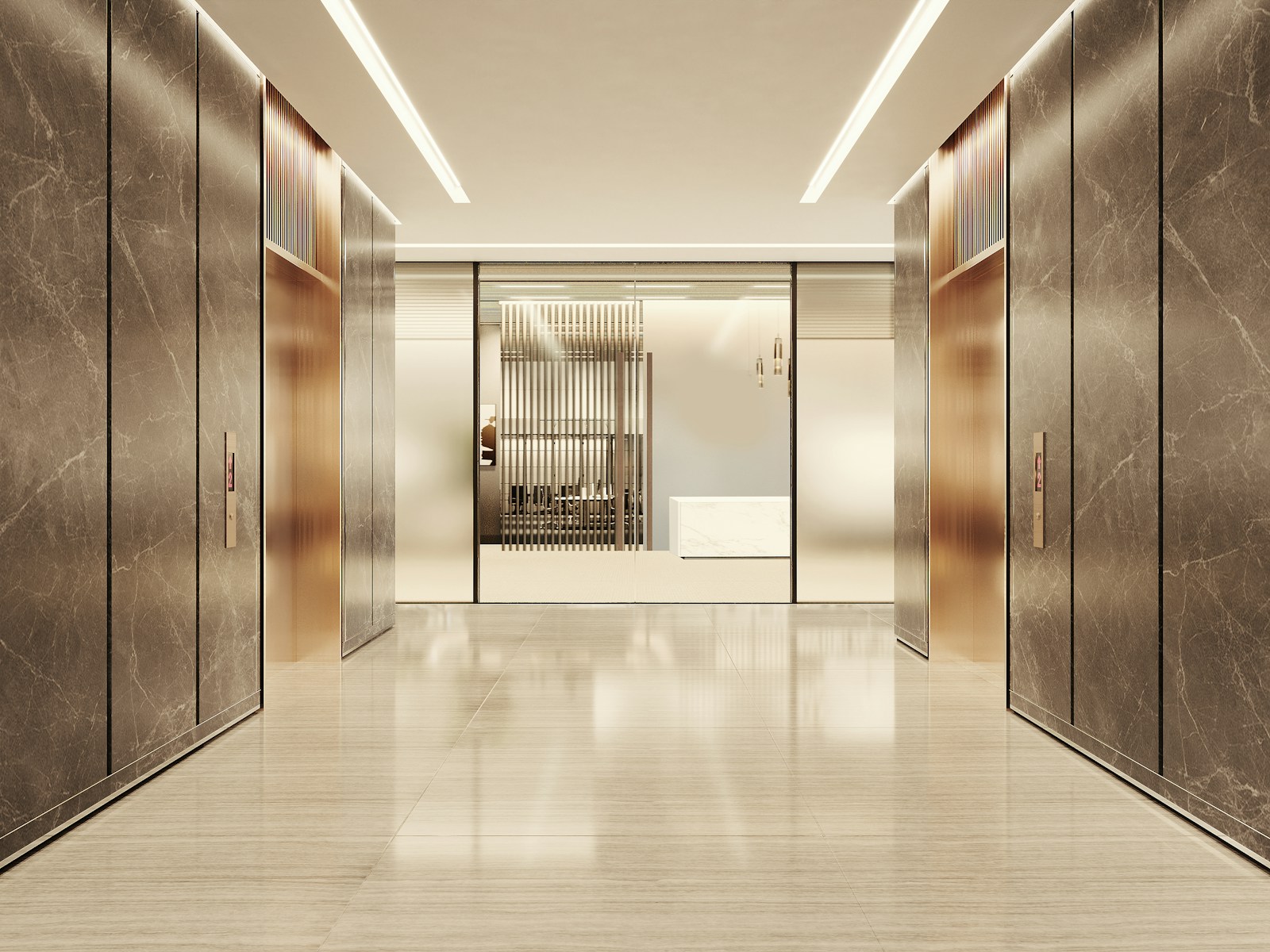Elevator lobby